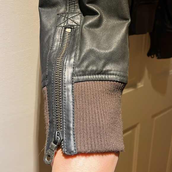 Vintage Diesel 100% Leather Jacket Size Large - Picture 2 of 7